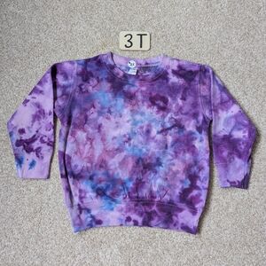 New Tiedye Unisex Toddler Crewneck
